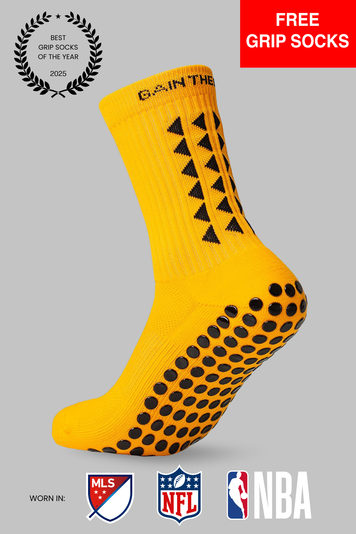 GRIP SOCKS 3.0  MidCalf Length - Orange