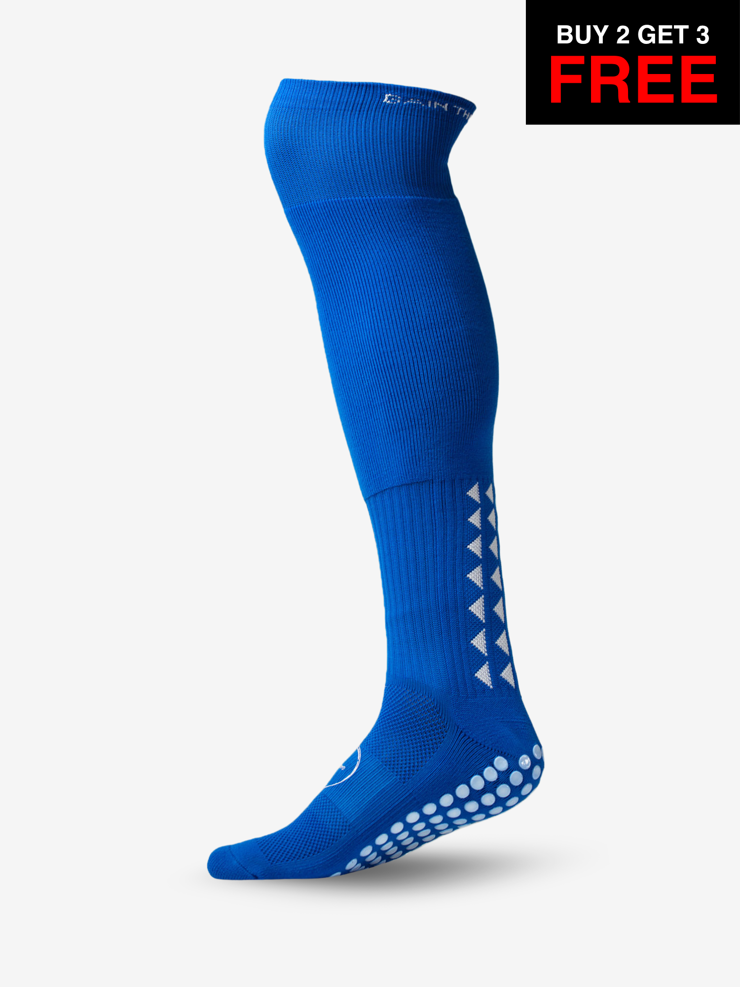 GRIP SOCKS 2.0  Full Length - Blue - SALE BUY 2 GET 3 FREE