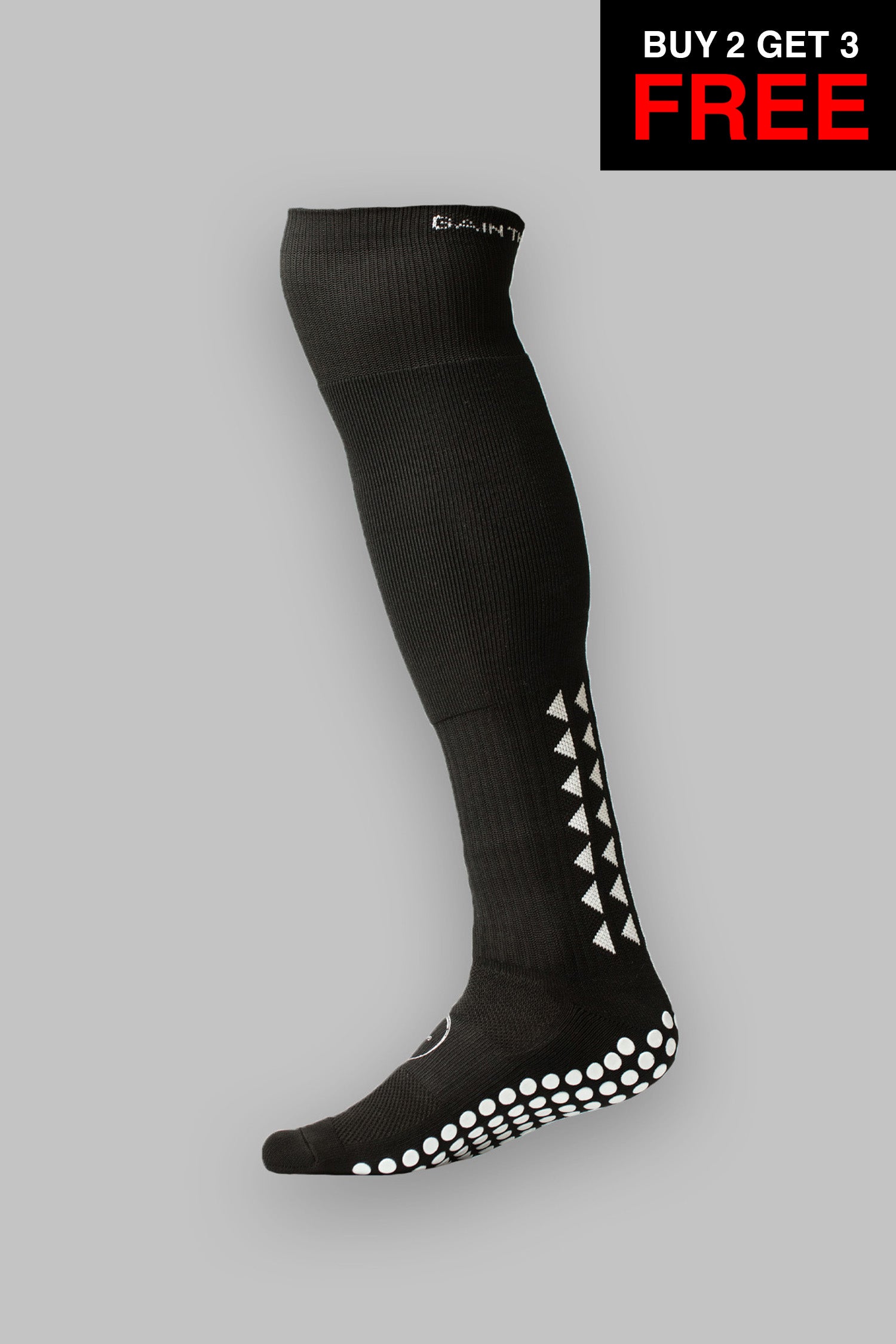 GRIP SOCKS 2.0  Full Length - Black
