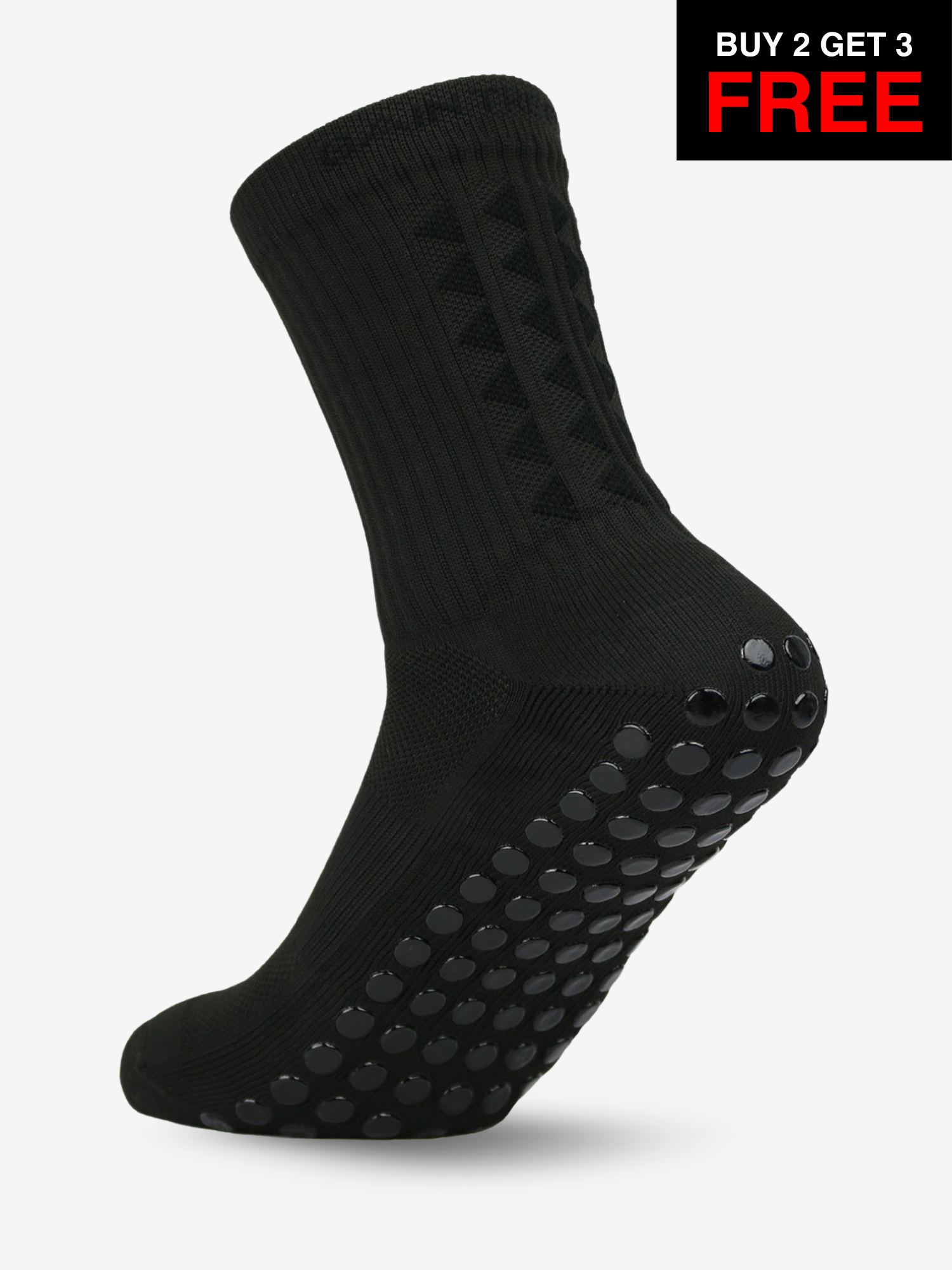 GRIP SOCKS 3.0 midcalf length - BLACKOUT - SALE BUY 2 GET 3 FREE