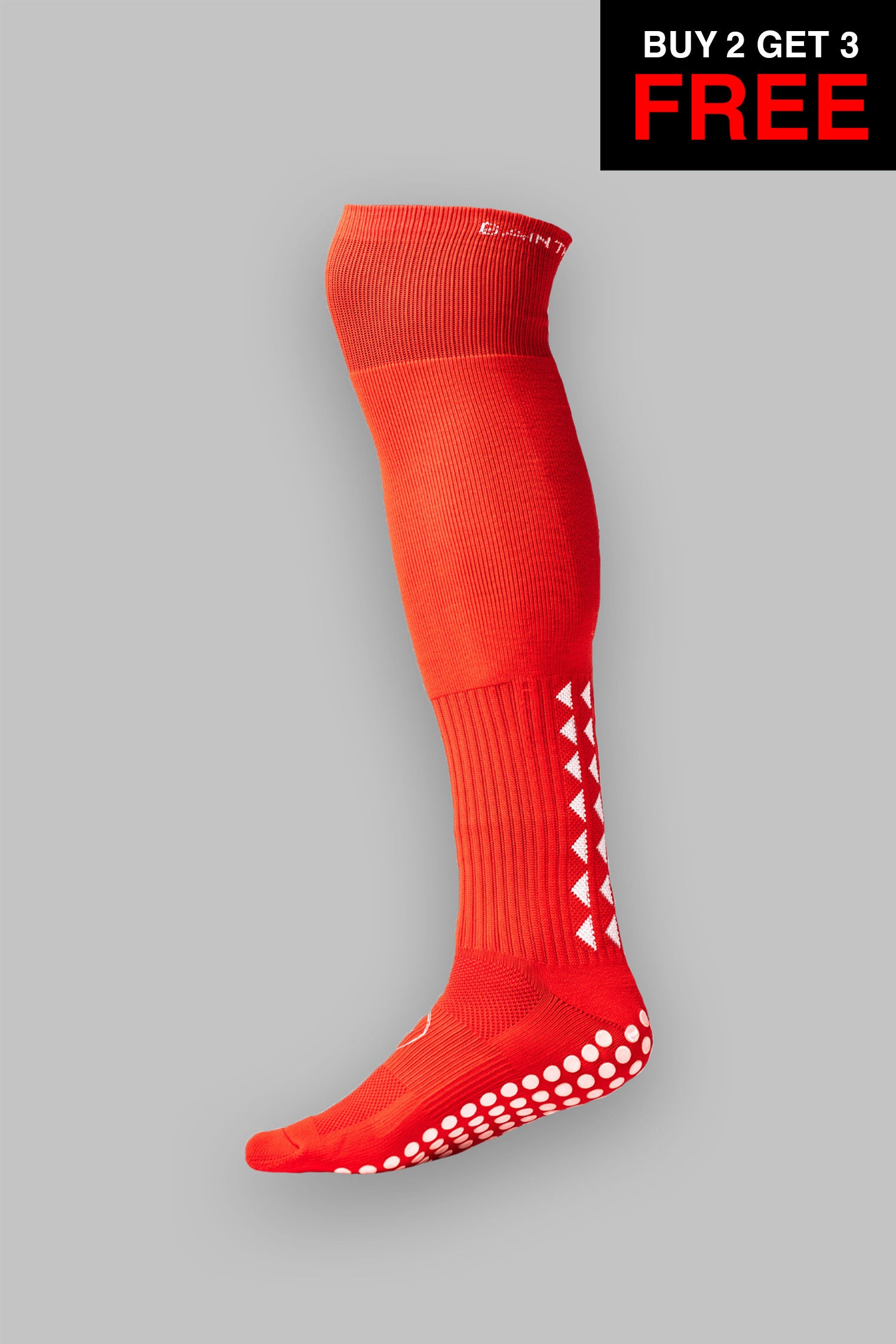 GRIP SOCKS 2.0  Full Length - Red