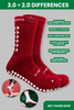 GRIP SOCKS 3.0  MidCalf Length - Maroon