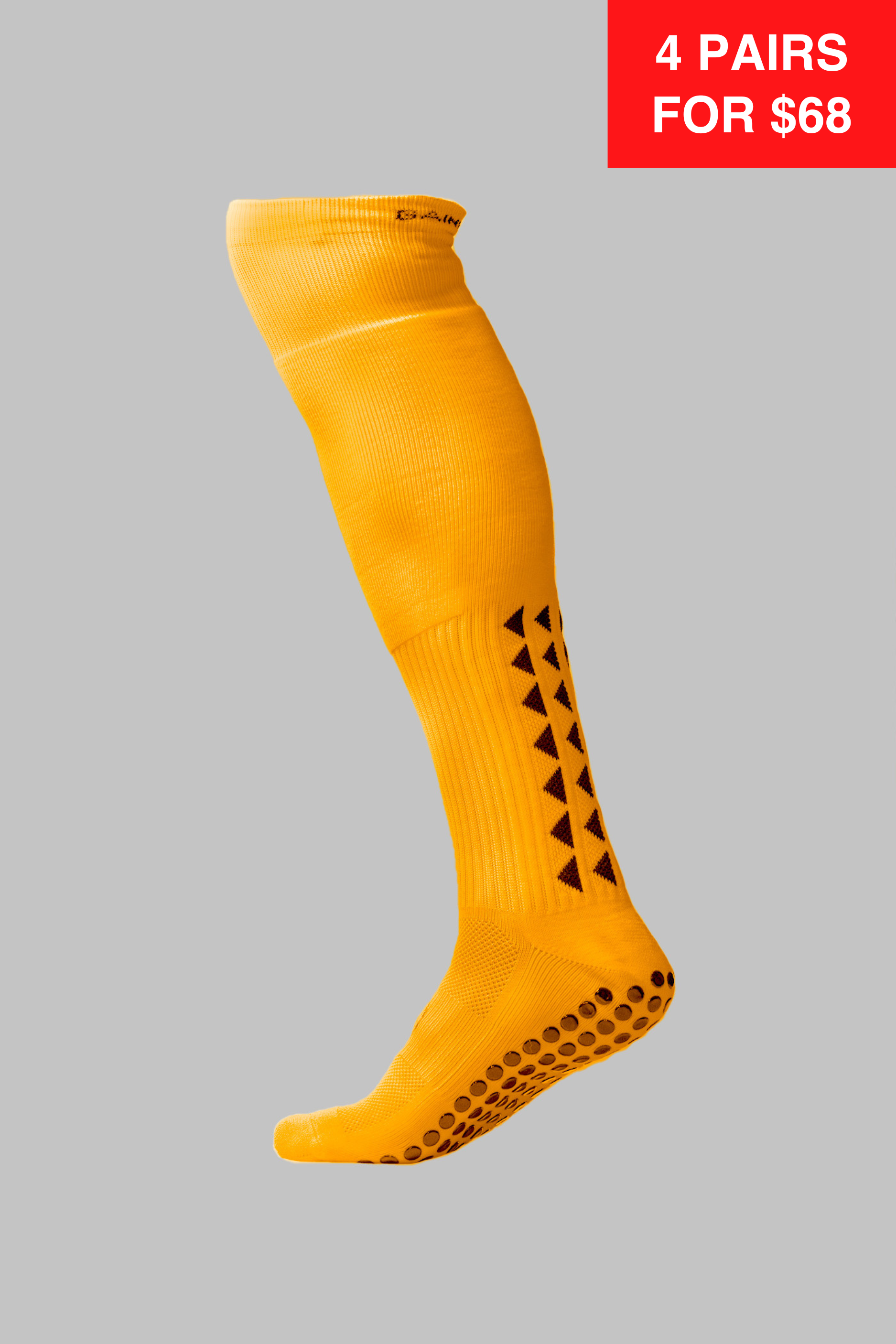 Gain The Edge Grip Socks - Authentic and New Stock, Sports