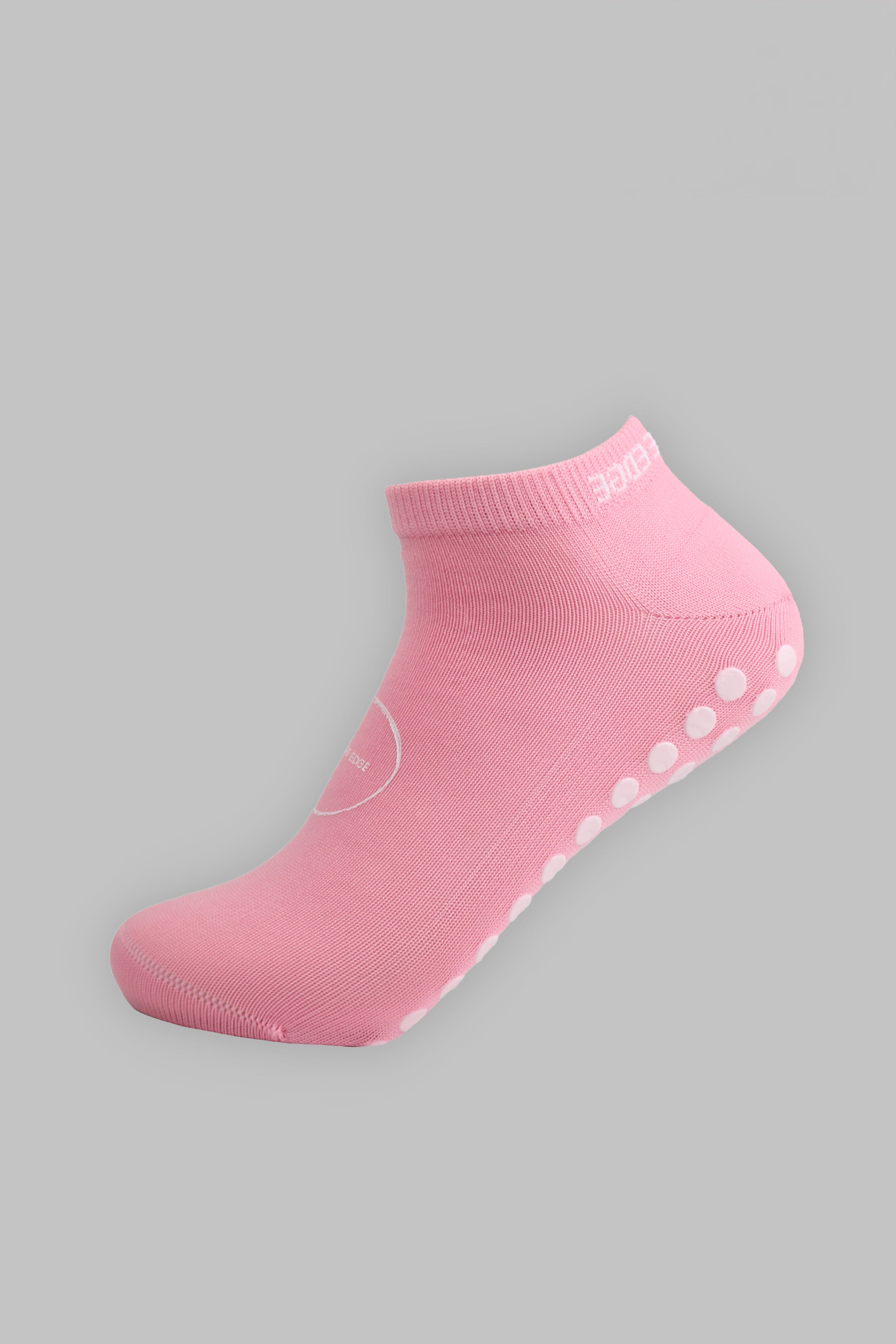 Ankle Grip Socks - Pink