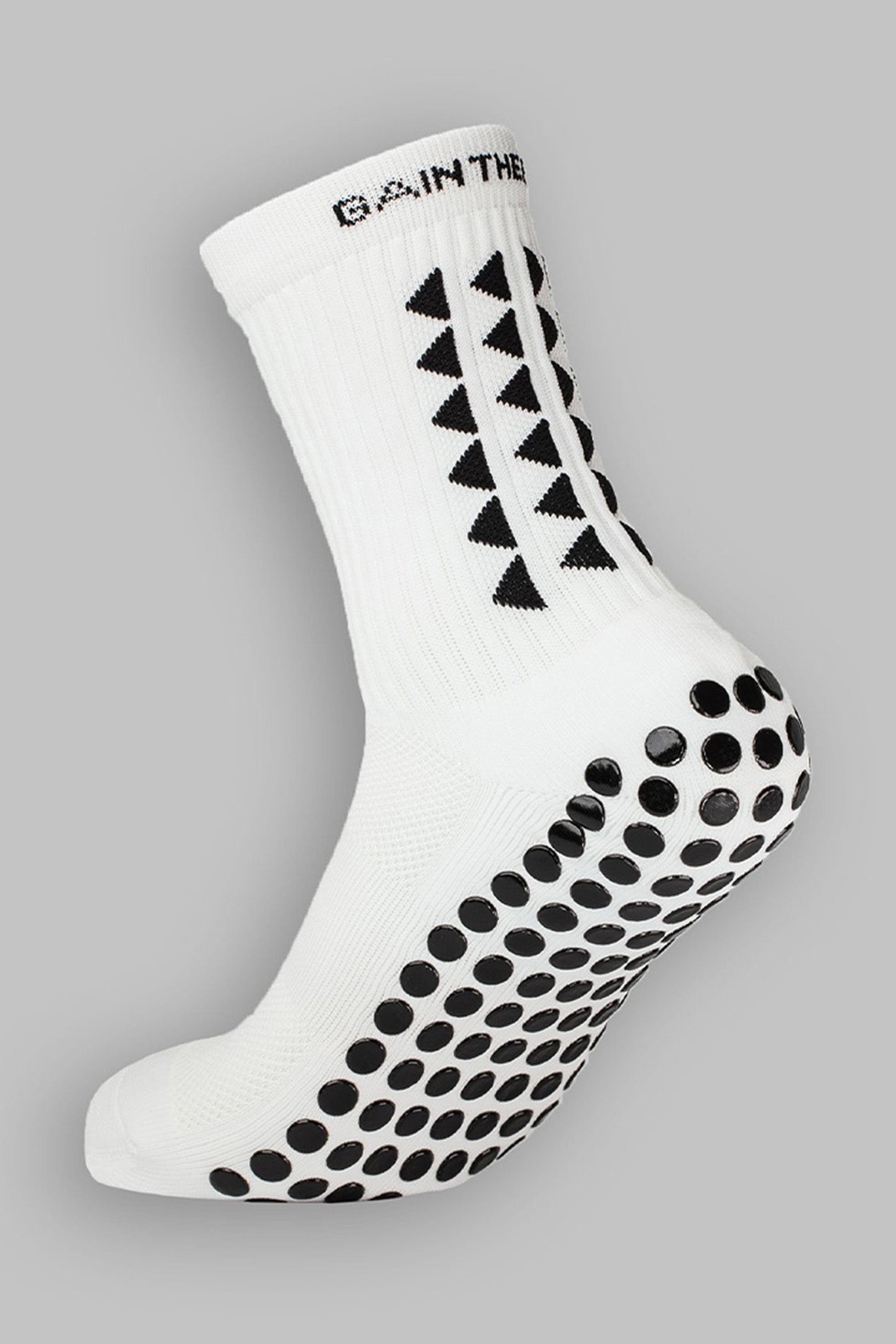 Grip socks- White – Encore sportswear