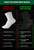 GRIP SOCKS 3.0 midcalf length - BLACKOUT EDITION