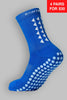 GRIP SOCKS 2.0 MidCalf Length - Blue - Gain The Edge US