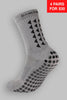 GRIP SOCKS 2.0 MidCalf Length - Grey - Gain The Edge US