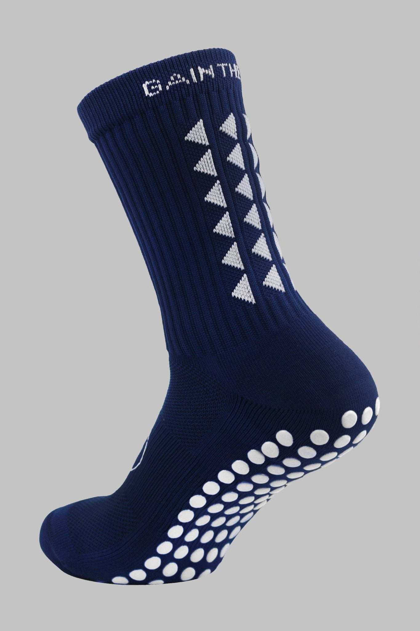 GRIP SOCKS 2.0 MidCalf Length Navy Blue Gain The Edge US