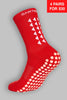 GRIP SOCKS 2.0 MidCalf Length - Red - Gain The Edge US