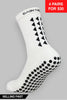 GRIP SOCKS 2.0 MidCalf Length - White - Gain The Edge US