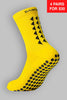 GRIP SOCKS 2.0 MidCalf Length - Yellow - Gain The Edge US