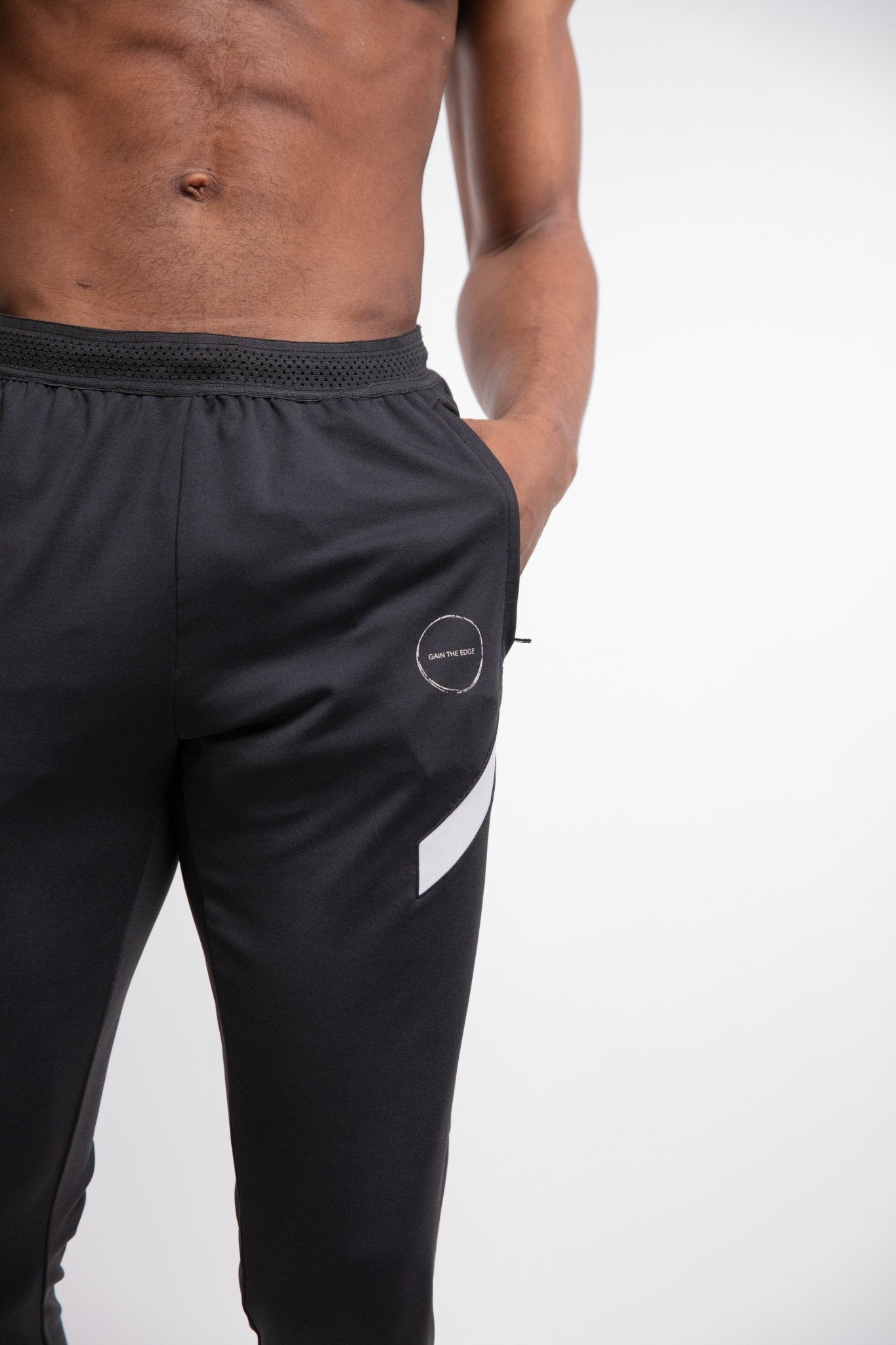 Elite Training Pant In Black & White - Gain The Edge US